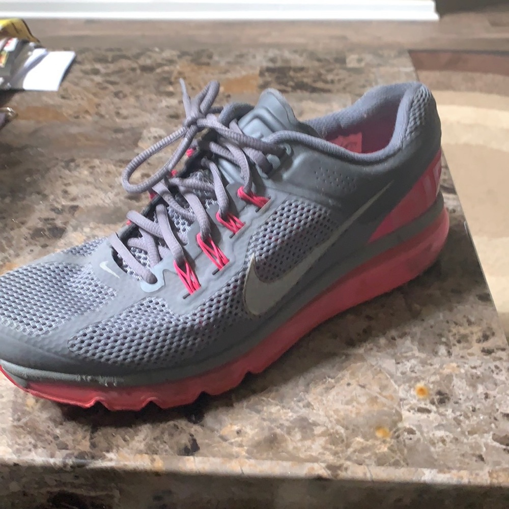 Grey and pink AirMax
